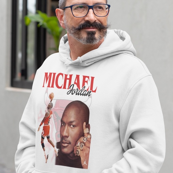 MICHAEL JORDAN UNISEX CUSTOM HOO… - Picture 4 of 6